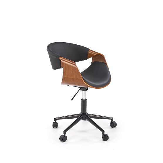 BILBO Office Chair Black/Walnut (1p=1pc)