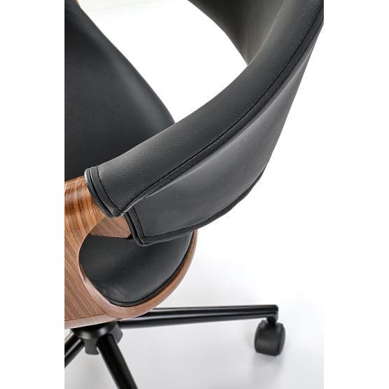 BILBO Office Chair Black/Walnut (1p=1pc)