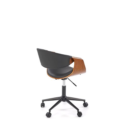 BILBO Office Chair Black/Walnut (1p=1pc)