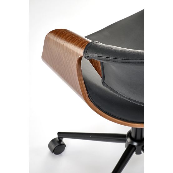 BILBO Office Chair Black/Walnut (1p=1pc)