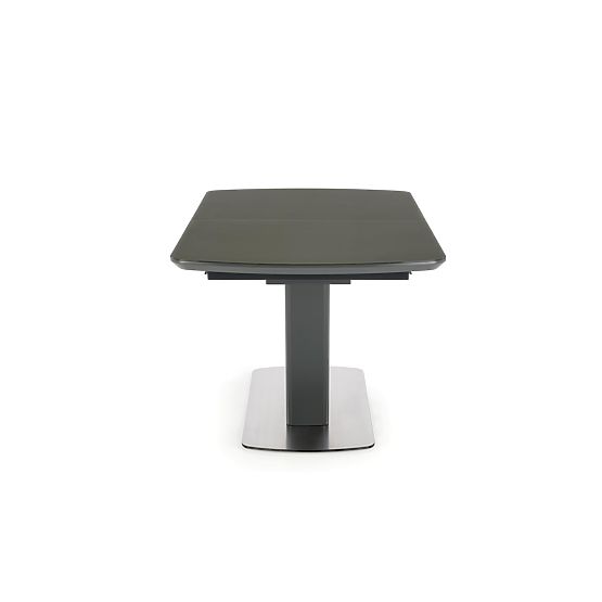 BILOTTI extendable table in matte anthracite / walnut (3p=1pc)