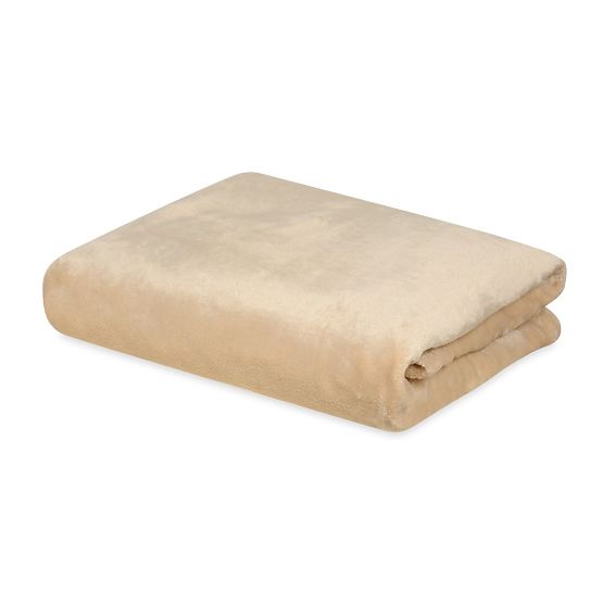 Blanket CASHMERE TOUCH with sleeves - 150 x 210 cm (beige)