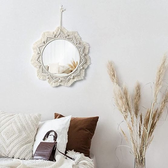 BOHO Wall Mirror - 50 cm