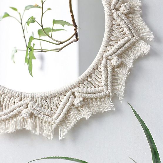 BOHO Wall Mirror - 50 cm