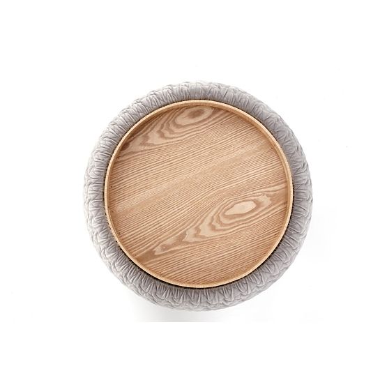 BONO Pouf Light Gray (1p=1pc)