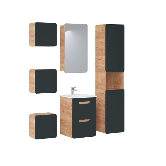 Cabinet Under Sink 40 cm 2 Drawers