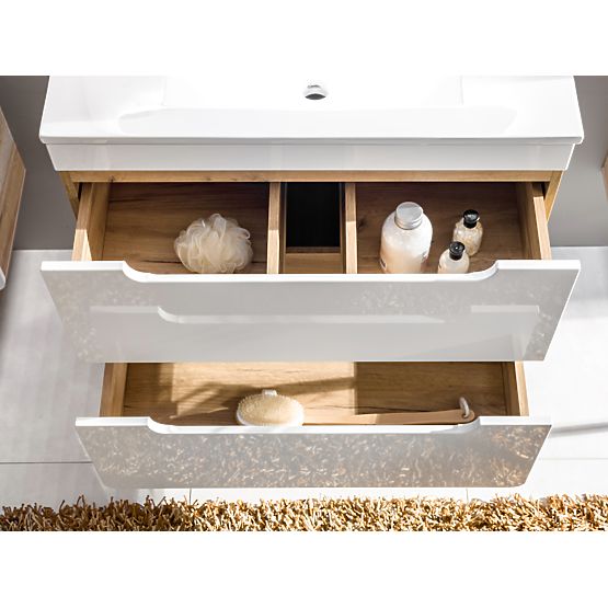 Cabinet Under Sink 50 cm 2 Drawers