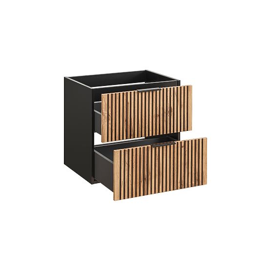 Cabinet Under Sink 80cm 2 Drawers