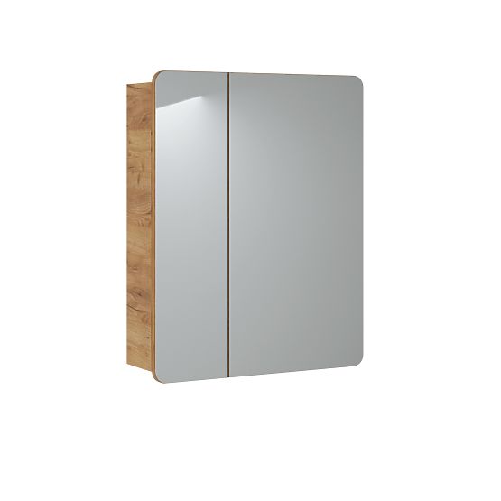 Cabinet with Mirror 60cm 2 Doors