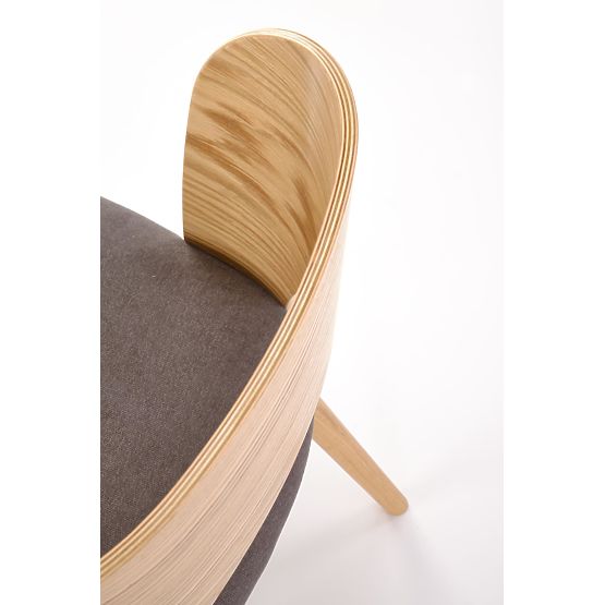 CADIZ Chair Natural Oak / Gray (1p=2pcs)