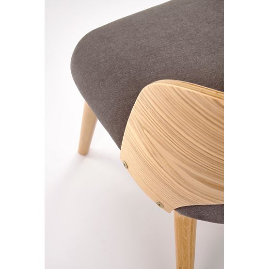 CADIZ Chair Natural Oak / Gray (1p=2pcs)