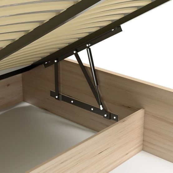 CALI Bed 160/200 with Slats C16 Artisan