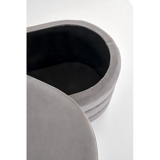 CALPI Bench with Storage, Gray (1p=1pc)