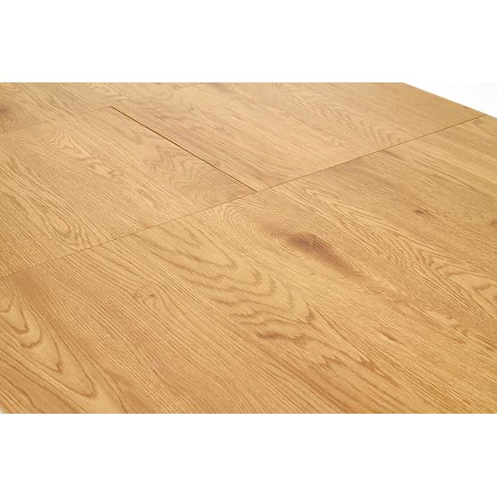 CAPITAL Table 160-200 cm, Golden Oak / Black (2p=1pc)