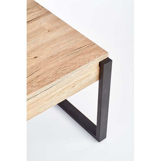 CAPRI Coffee Table Oak San Remo / Black (1p=1pc)