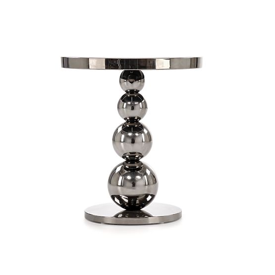 CARLA coffee table, black/silver (1p=1pc)