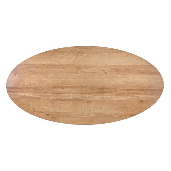 Carolina coffee table - black / golden oak