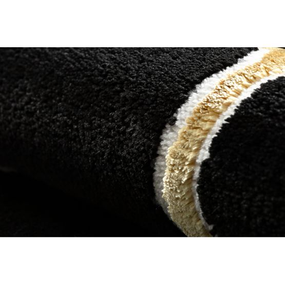 Carpet ALLURE 1967 Marble - Structural, Stylish, Glamour Black / Gold