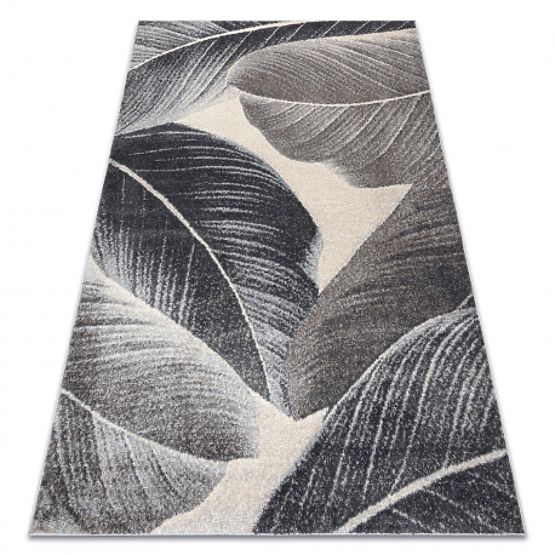 Carpet FUSION 8912 Dark Gray - Feather, Modern, Abstract