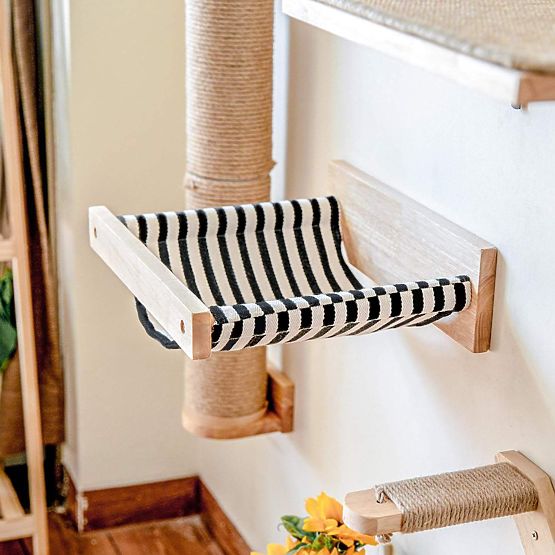 CAT HAMMOCK STRIPES P70512