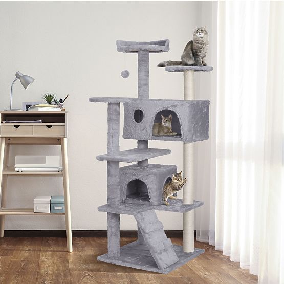 CAT SCRATCHER GRAY P10244