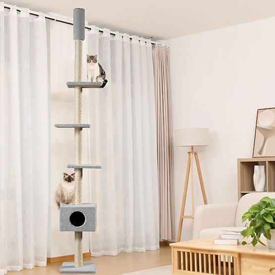 CEILING CAT SCRATCHER GRAY P70374