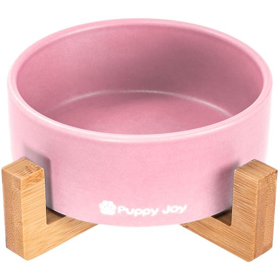 Ceramic Bowl for Dog or Cat Pink PJ-032