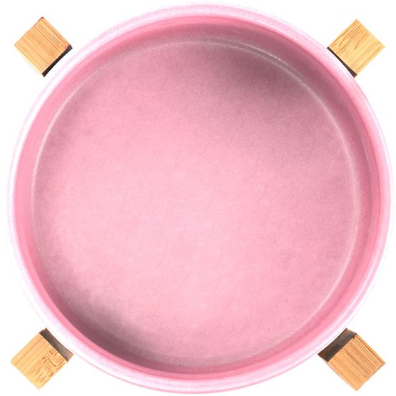 Ceramic Bowl for Dog or Cat Pink PJ-032