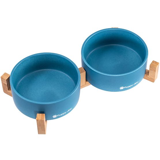 Ceramic Bowls for Dogs or Cats Blue PJ-080