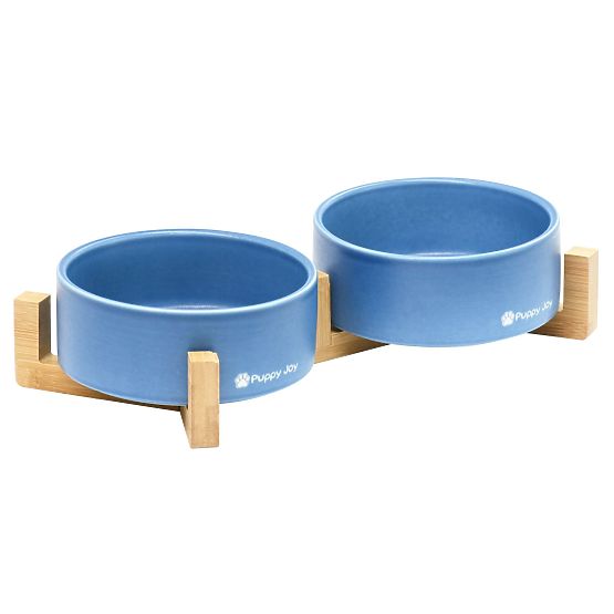 Ceramic Bowls for Dogs or Cats Blue PJ-080