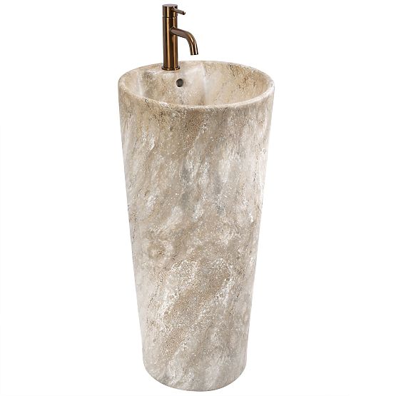 Ceramic Freestanding Washbasin Blanka Savana Matt