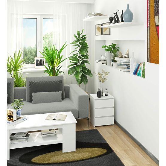 CHEST OF DRAWERS CL3/40 PK WHITE