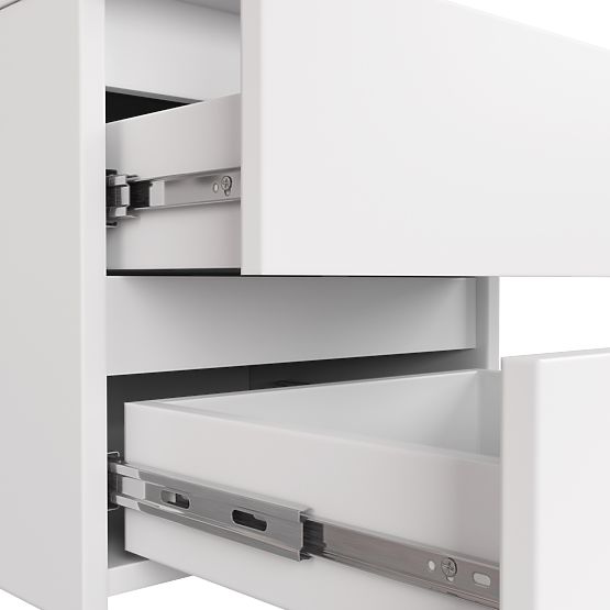 CHEST OF DRAWERS CL3/40 PK WHITE