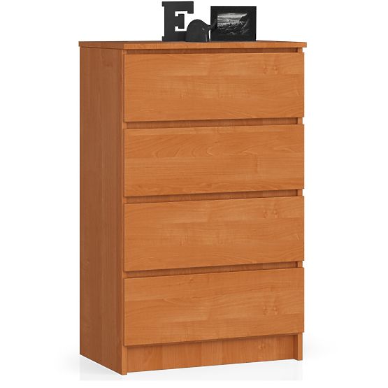 CHEST OF DRAWERS K 60 cm 4 DRAWERS ALDER