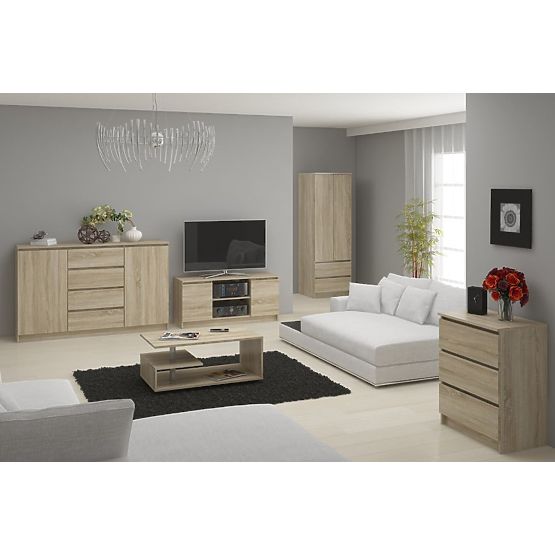 CHEST OF DRAWERS K140 8SZ CLP PK OAK SONOMA