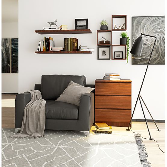 CHEST OF DRAWERS K60 3 DRAWERS CLP WENGE