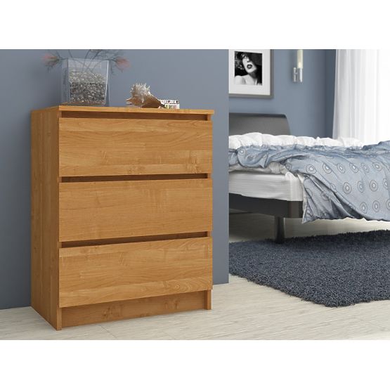 CHEST OF DRAWERS K60 3SZ CLP PK ALDER