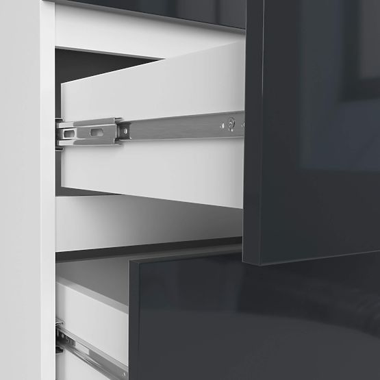 CHEST OF DRAWERS K60 6SZ CLP PK GRAPHITE GLOSS