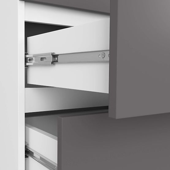 CHEST OF DRAWERS K60 6SZ CLP PK WHITE / GRAY