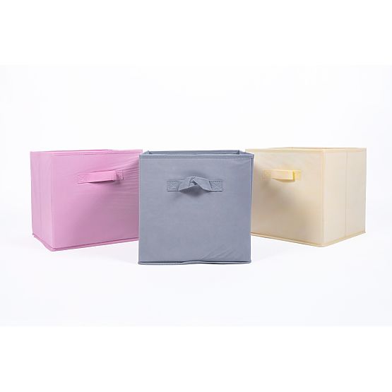 Children's Toy Storage Box - Pastel Yellow