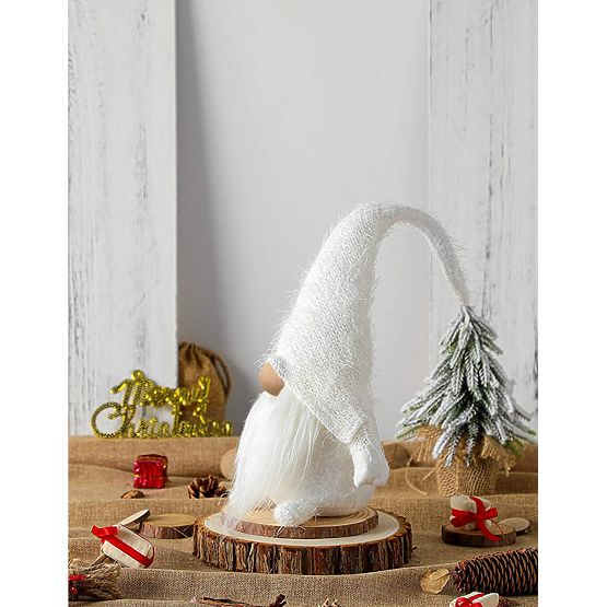 Christmas Gnome YX068 50cm White