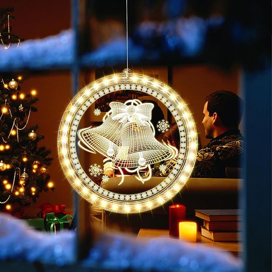 Christmas LED Decoration Bell 311382A