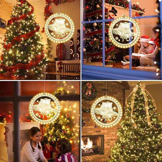 Christmas LED Decoration Bell 311382A