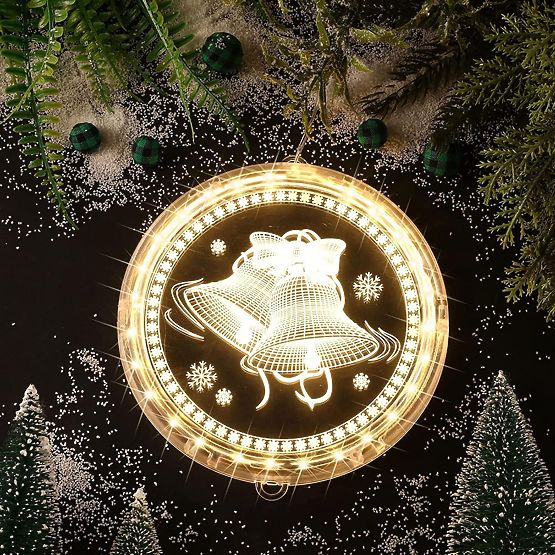 Christmas LED Decoration Bell 311382A