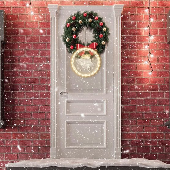 Christmas LED Decoration Bell 311382A