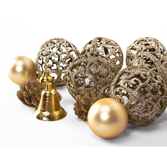 CHRISTMAS ORNAMENTS MIX 101 PCS 311437