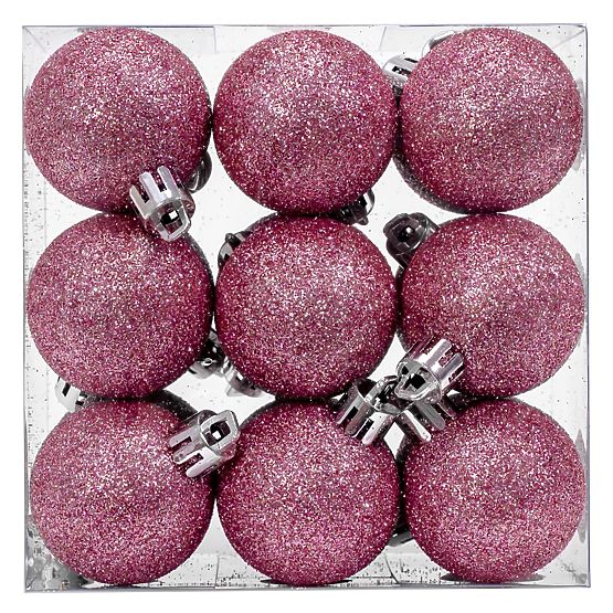 CHRISTMAS ORNAMENTS MIX 72PCS 311435