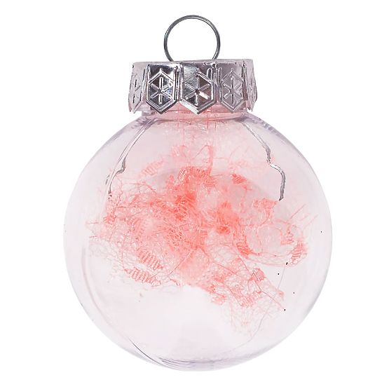 Christmas Ornaments Pink 24pcs sysd1688-088