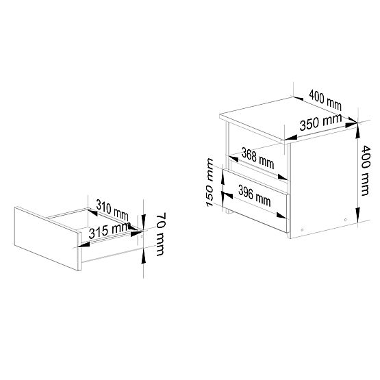 CL1 PK DUB ARTISAN CHEST OF DRAWERS