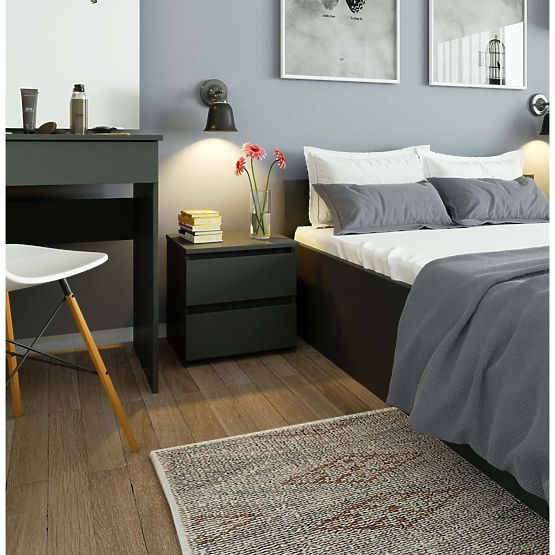 CL2 2SZ CLP PK GRAPHITE GRAY CHEST OF DRAWERS